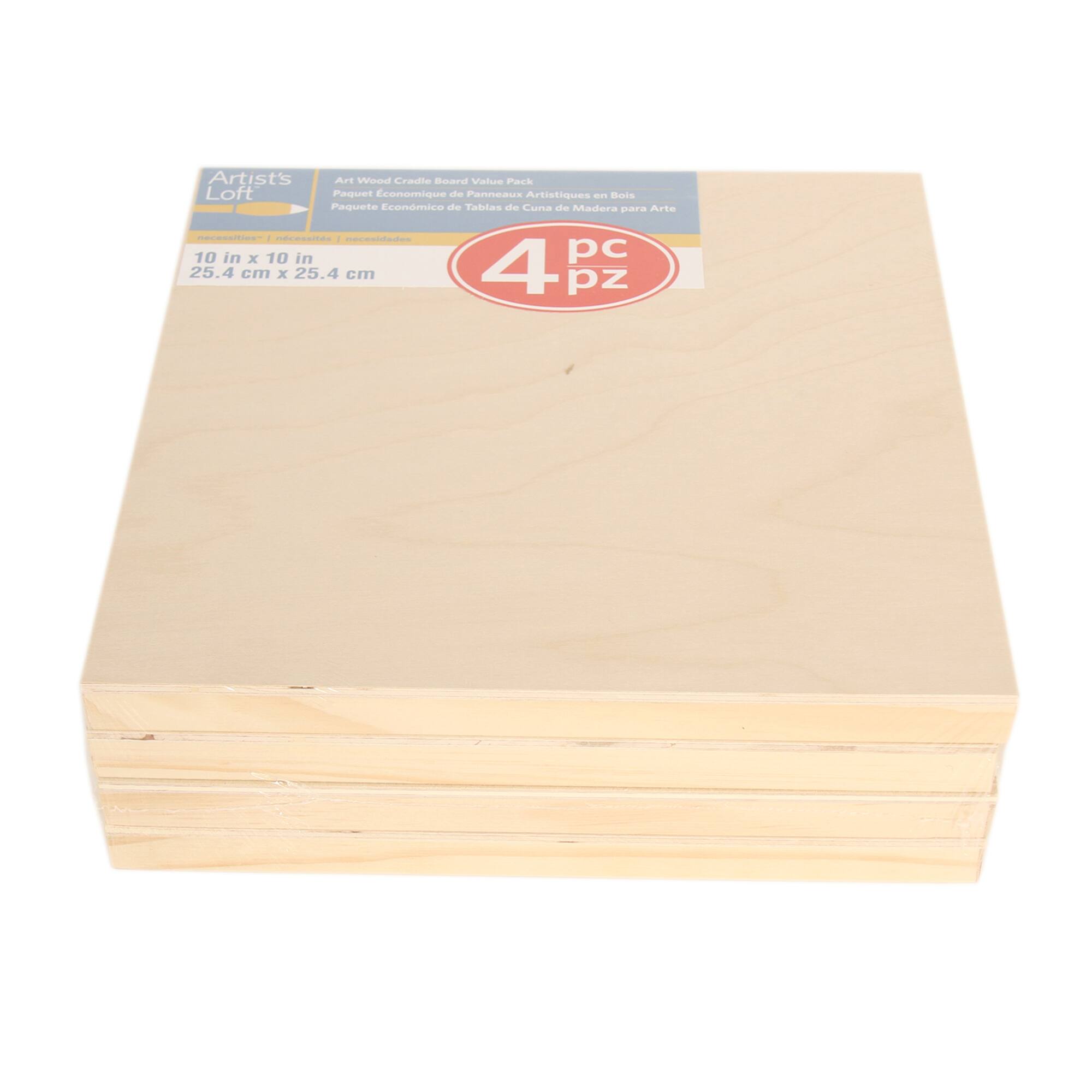 Cradled Wood Painting Panel Pack by Artist's Loft™ Necessities